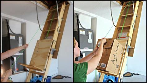 Rejuvenate your spirit by giving your house several practical upgrades marvelous attic hoist #11 diy attic lift pulley system.the followings upgrades from ruth young can offer the look you really want while raising the price of your property. Store items in your attic with ease with this DIY attic ...