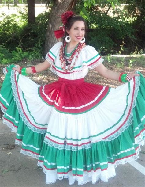 Mexican Skirt Dressed Up Girl
