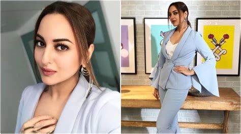 Sonakshi Sinha Works Three Latest Trends In One Outfit And We Are