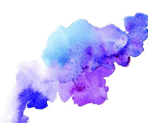 Purple Splash Wallpaper Mural In 2020 Abstract Watercolor Abstract