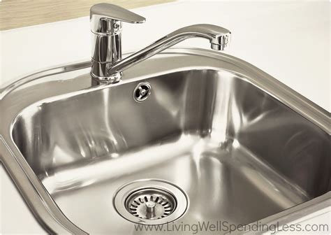 Clean Kitchen Sink Living Well Spending Less®