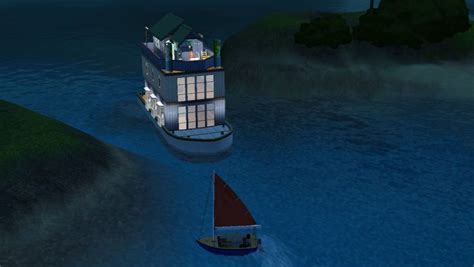 Sims 3 Island Paradise House Boat I Built Sims 3 Island Paradise