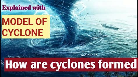 How Cyclones Are Formedschool Science Project Model Of Cyclone