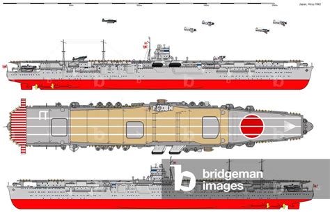 Japan Diagram Of The Imperial Japanese Aircraft Carrier Soryu Hot Sex