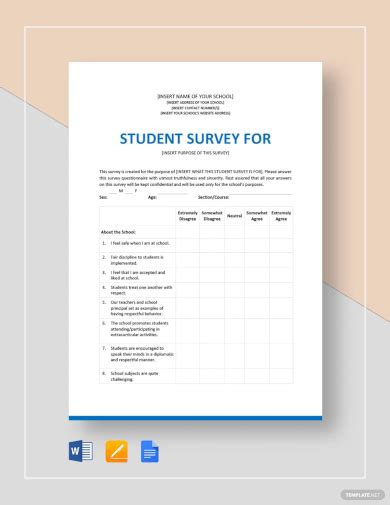 Free 32 Survey Templates In Ms Word Pdf