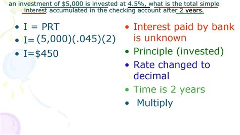 How to Calculate Simple Interest - YouTube