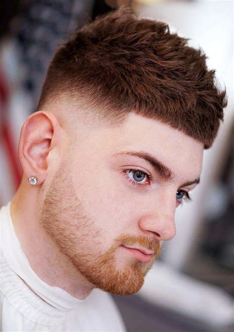 Stylish Mens Haircut With Perfect Fade