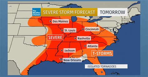 Get The Weeks Severe Storm Forecast