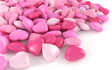 Wallpaper Pink Love Heart Candy 3840x2160 Uhd 4k Picture Image