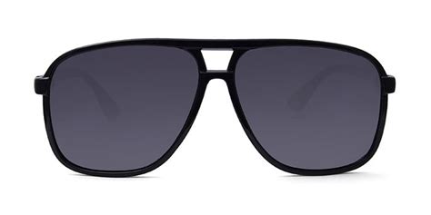 alf black polarized aviator sunglasses s12b0822 ₹999