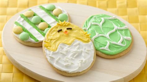 That means more time for you to get creative. Easter Egg Cookies Recipe - Pillsbury.com