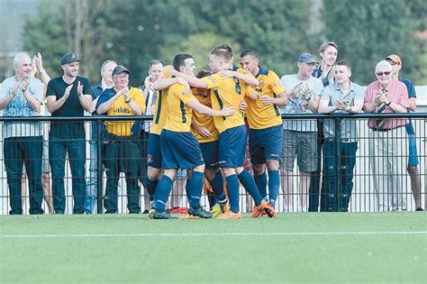 In Pictures Slough Town Fcs First Fixture At Arbour Park Photo 1 Of