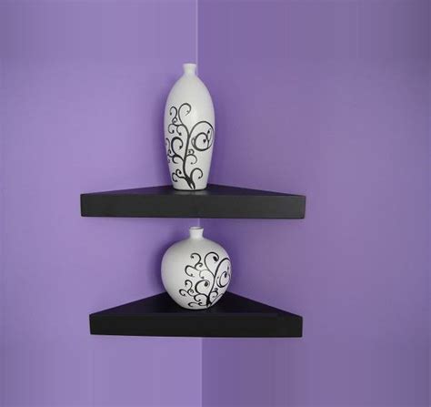 Neat Mural Floating Corner Shelf Hanging Unit