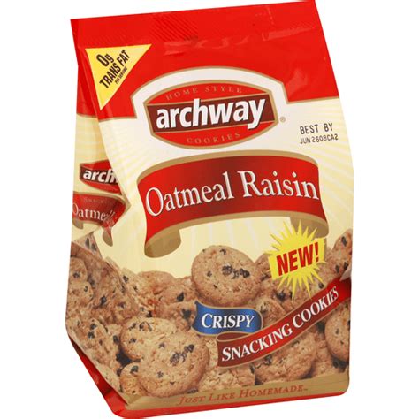 Get full nutrition facts for other archway cookies products and all your other favorite brands. Archway Cookies Oatmeal - The Secret To Soft And Chewy ...