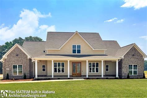 Perfectly Balanced 4 Bed Modern Farmhouse Plan 56478sm