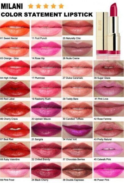 2x Milani Color Statement Lipstick 45 Catwalk Pink 0 14oz For Sale