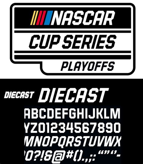 Is Nascars Big Bill Font Available Officially Anywhere Or Any Font