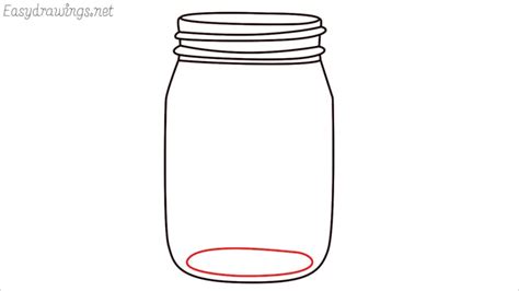 How To Draw A Mason Jar Step By Step 9 Easy Phase