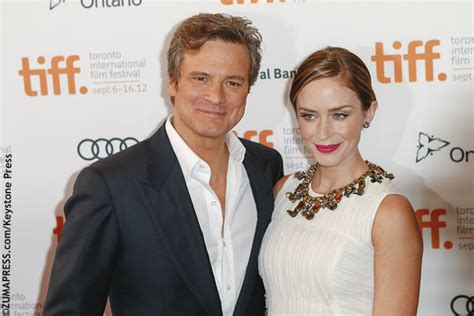 Colin Firth And Emily Blunt Toronto International Film Festival Tiff