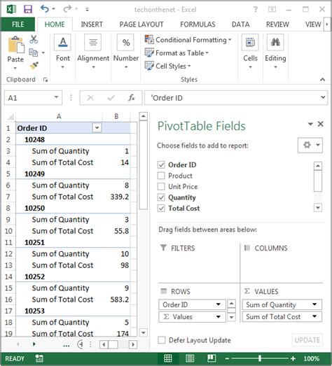 How To Have Multiple Value Columns In Pivot Table Excel