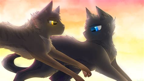 Crowfeather And Leafpool By Frostedlleaf On Deviantart