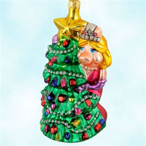 Christmas With Miss Piggy Christopher Radko Christmas Ornaments 1997