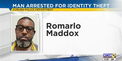 Auburn Police Arrest Notasulga Man On Identity Theft Charges