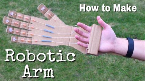 How To Make A Simple Robotic Arm At Home Home