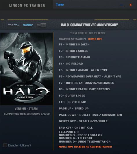 Halo Combat Evolved Anniversary Trainer 15 V11072022 Lingon