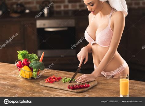 Sexy Girl Cooking