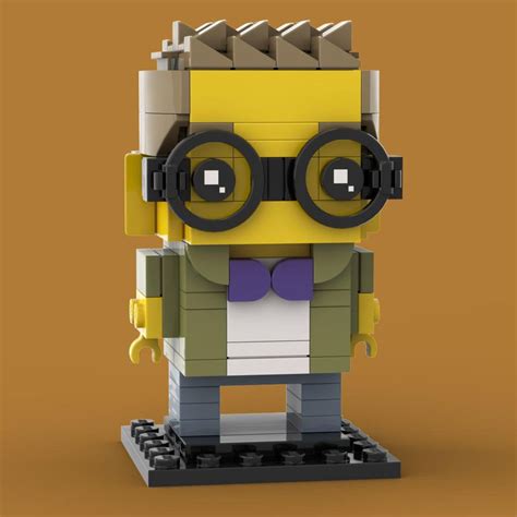 Lego Moc Waylon Smithers Simpson Brickheadz By Custominstructions