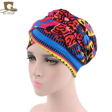 New African Design Headscarf Long Head Scarf Jewish Headcover Turban Shawl Warp Hair African