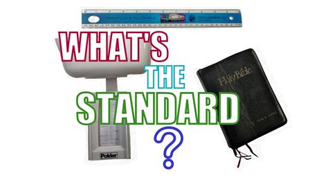 Standard definition, something considered by an authority or by general consent as a basis of comparison; What's the Standard? - YouTube