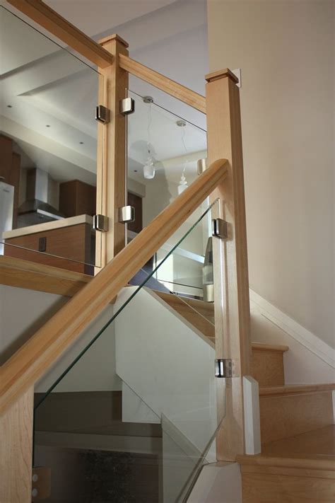 Glass Panels For Stairs Enhance Your Home Decor
