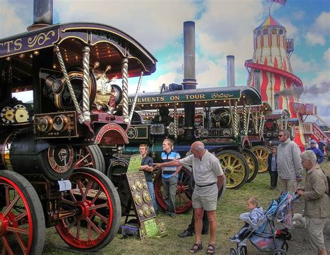 Showmans Engines And Helter Skelter Pickering Steam Fair Flickr