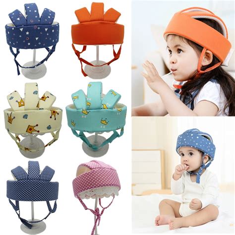Baby Safety Helmet Head Protection Toddler Kids Adjustable Soft