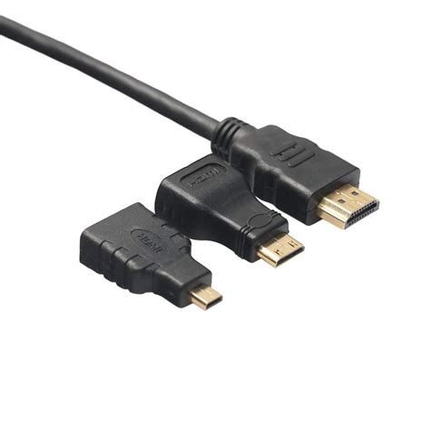 3 In 1 Hdmi To Minimicro Hdmi Cable Buy Online 0727177660 At Amtel