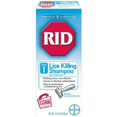 Rid Lice Killing Shampoo Proven Effective Head Lice Treatment For Kids