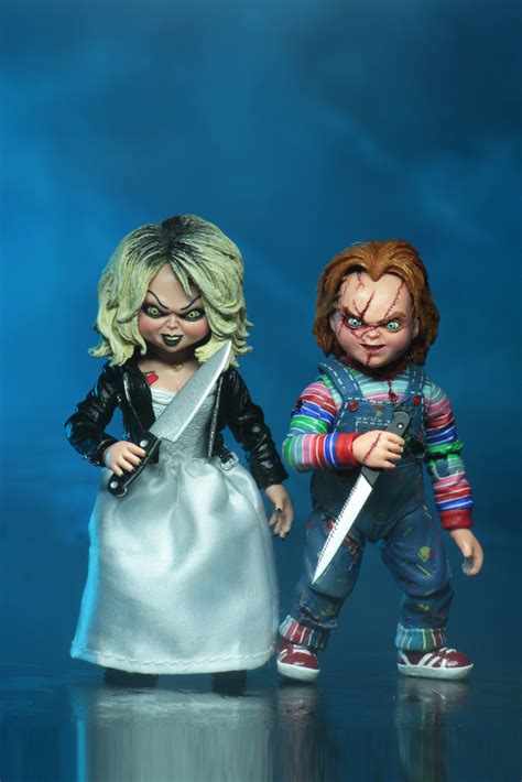 Childs Play Bride Of Chucky 2 Pack Tiffany And Chucky 7″ Action