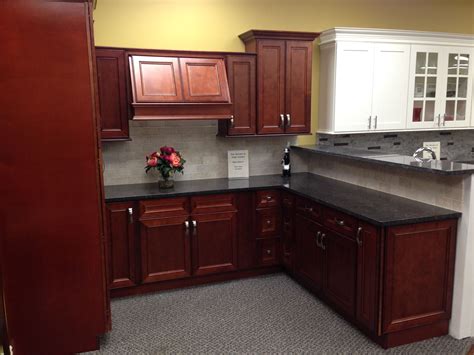 Kitchen cabinets with a modern black finish. York Cherry | Kitchen cabinets, Custom cabinets, Kitchen