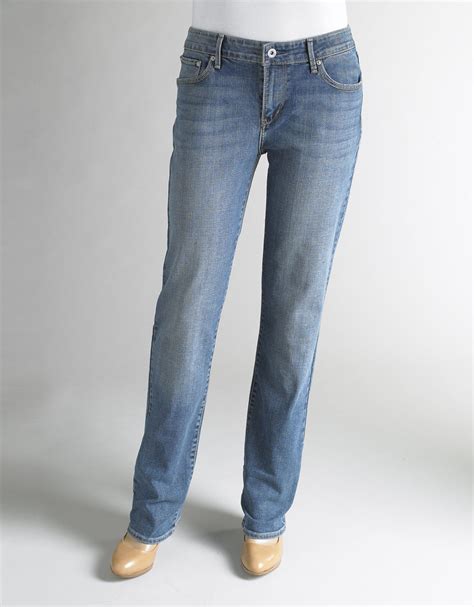 Levis Demi Curve Id Classic Fit Straight Leg Jeans In Blue Light Blue