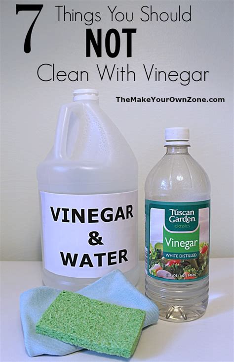Vinegar and lemon juice are typical ingredients that you can find in most kitchens. 7 Things Not To Clean With Vinegar