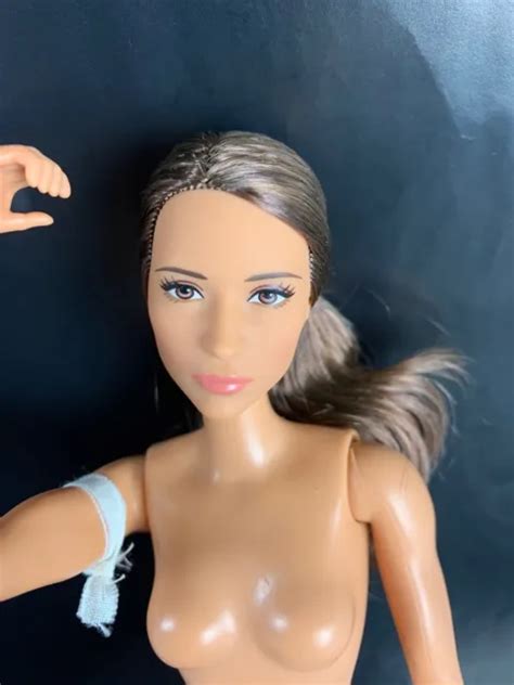 BARBIE ALICIA VIKANDER Lara Croft Tomb Raider NUDE Articulated Posable Doll PicClick