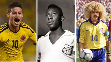 Los 8 Futbolistas Colombianos Más Famosos De La Historia ¡son Los