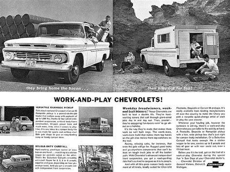 60s Madness 10 Years Of Classic Pickup Truck Ads The Daily Drive