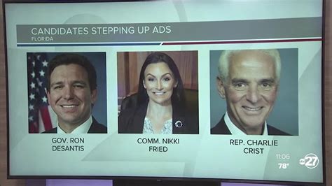 Candidates In Fl Governors Race Increase Advertising Ahead Of Primary