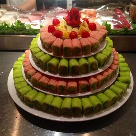 No delivery fee on your first order. Happy birthday sushi cake - Yelp