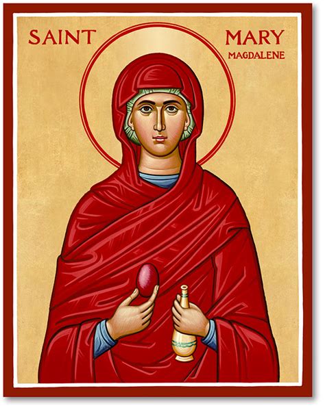 Icon Of Mary Magdalene