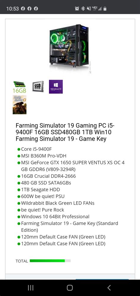 Fs19 Pc Build Whats Everyone Think About This Setup Im New To Pc
