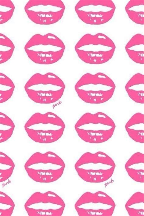 Cute Girly Lips Wallpaper Girly Wallpapers Pinterest